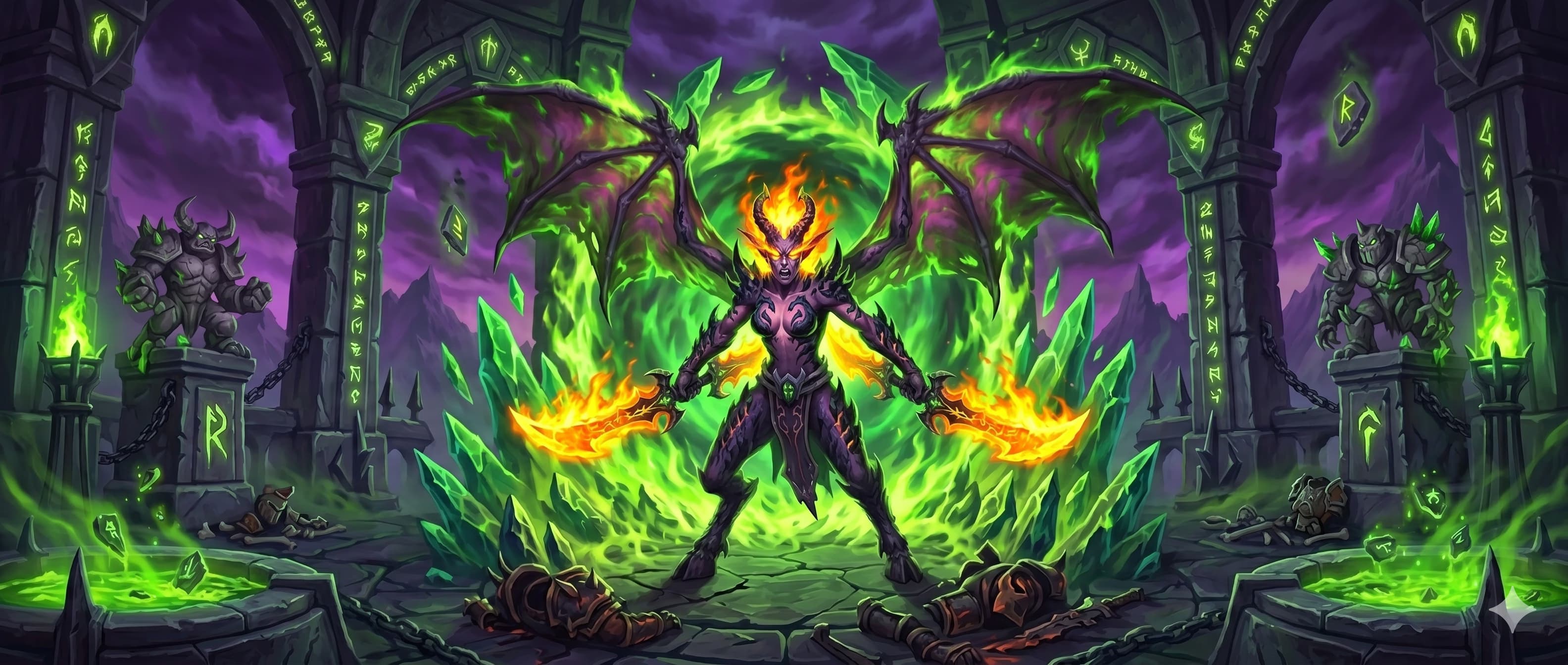 Demon Hunter class artwork