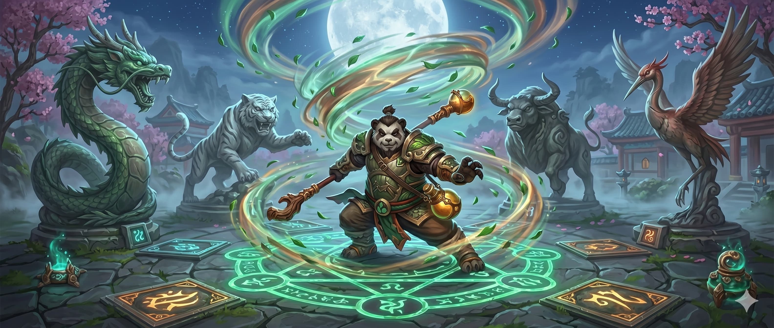 Monk class artwork